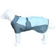 image 1 of Henry Wag Blue Waterproof Coat, For Maximum Comfort Whilst Adventuring In The Wet And Cold Weather, Size X-Small 35cm | Blue | Blue & Grey | XS | 1