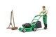 image 3 of Bruder bworld Gardener with lawn mower and equipment Detailed Vehicle & Playset Model