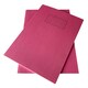 image 2 of Pack of 10 Janrax A4 Pink 80 Pages Feint and Ruled Exercise Books