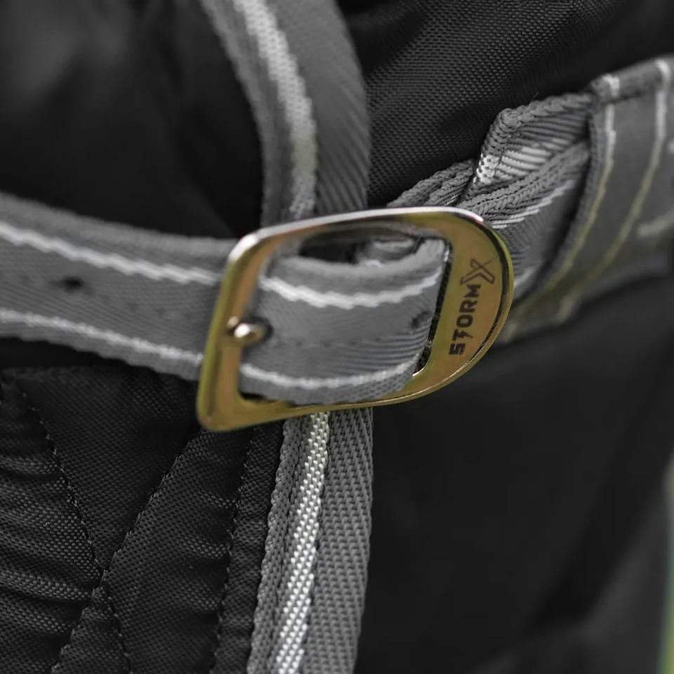 image 1 of StormX Empra Standard-Neck 200g Horse Stable Rug - Black - 4´ 9"