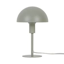 Nordlux Ellen Indoor Table Lamp Green Metal E14 Dome Shade - Mains Powered, IP20 | Green | Dustgreen