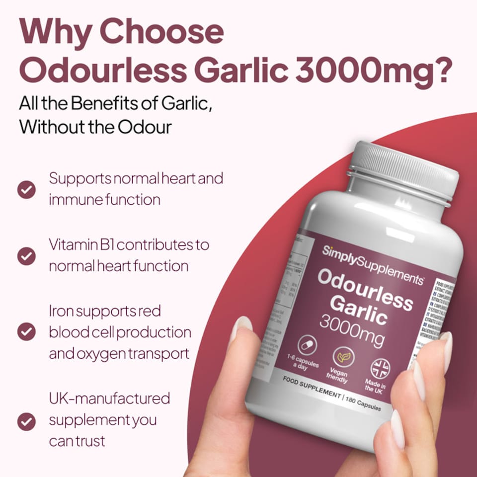 image 1 of Odourless Garlic Capsules 3000mg