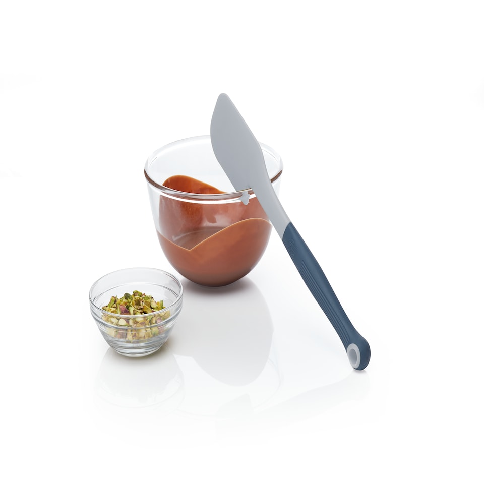 image 1 of Colourworks Spatula Grey Soft Touch Handle