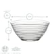 image 3 of LAV Derin Glass Serving Bowl - 23cm - Clear Clear