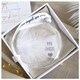 image 4 of In Memory of My Angel Feather Round Bauble Gift Boxed. Memorial Decor