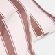 image 6 of OHS 2 x Stripe Garden Cushion Covers Outdoor Water Resistant | Multi | Chocolate/Cream