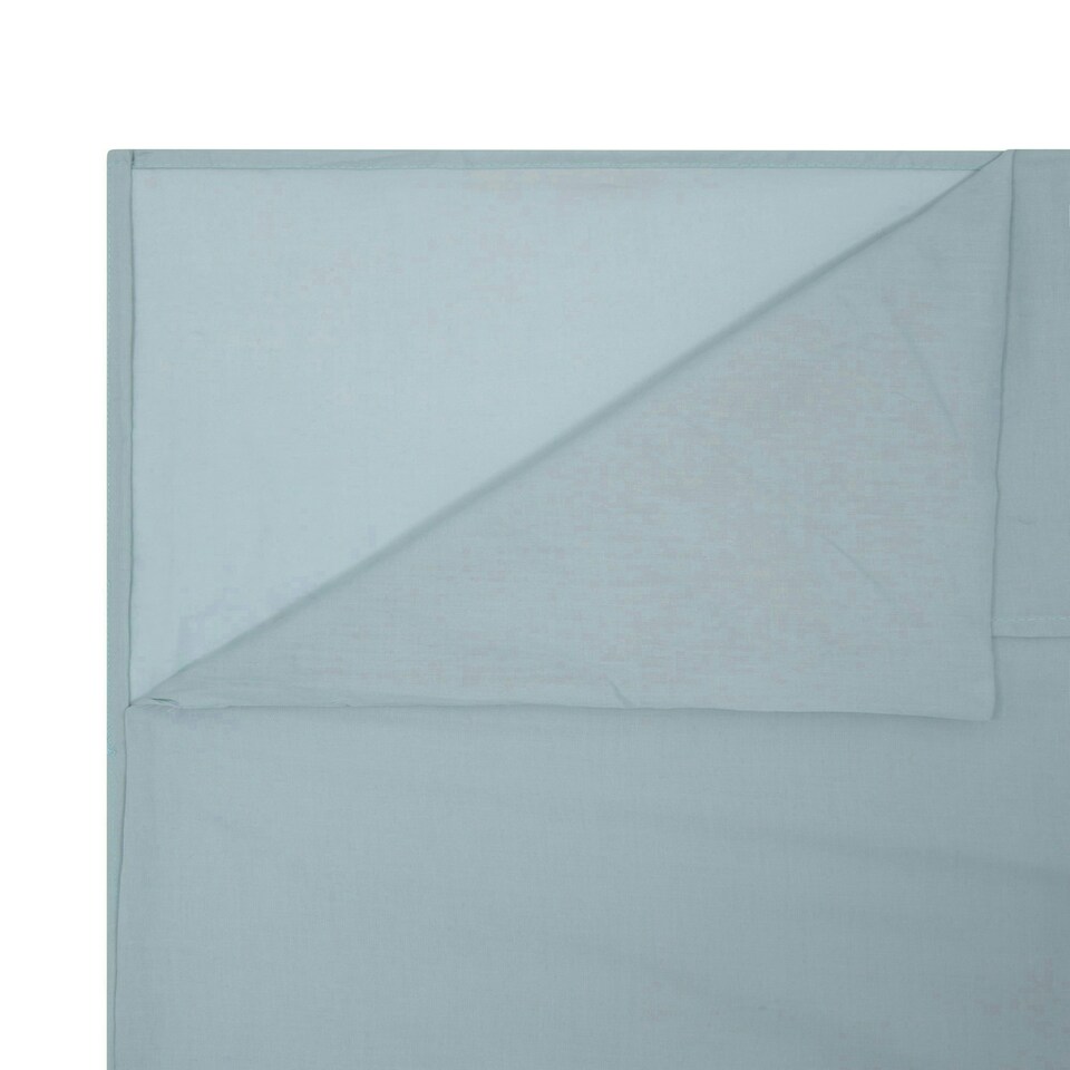 image 1 of Mountain Warehouse Sleeping Bag Liner Water Resistant Warm Camping Accessory Blue | Pale Blue