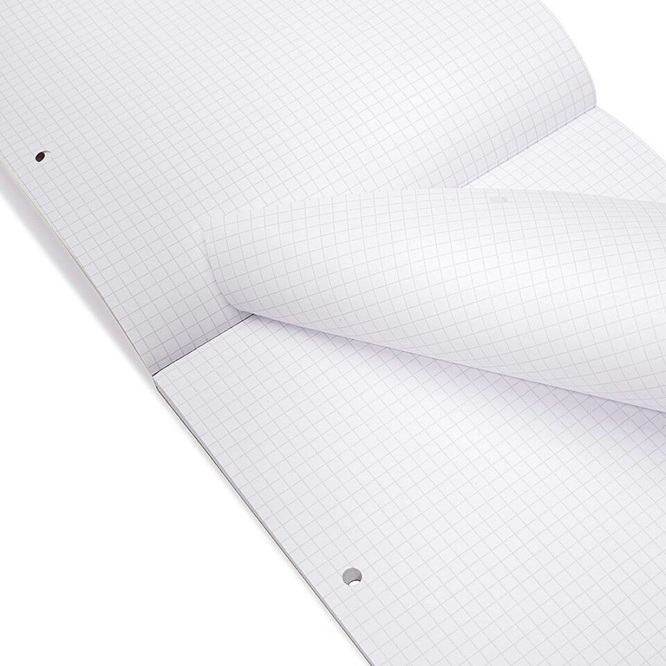 image 1 of Pack of 6 Rhino A4 80 Leaf 5mm Squared Refill Pads