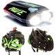 image 1 of AWE Helmet Light 40 Lumens Front/Rear Rechargeable USB 360 Degrees LED Bike