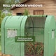 image 5 of Outsunny Tomato Greenhouse with 2 Roll-up Doors, 185 x 94 x 150cm, Green