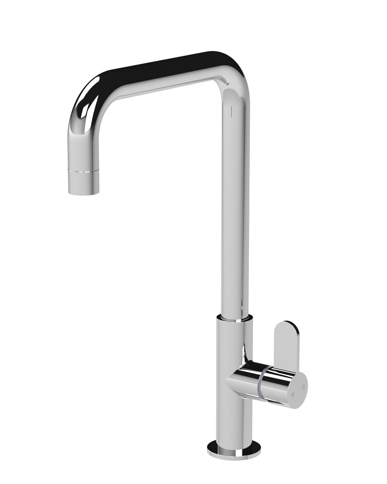 image 1 of Kuma Kitchen Mono Mixer Tap Single Lever Chrome | Silver | Chrome | 1