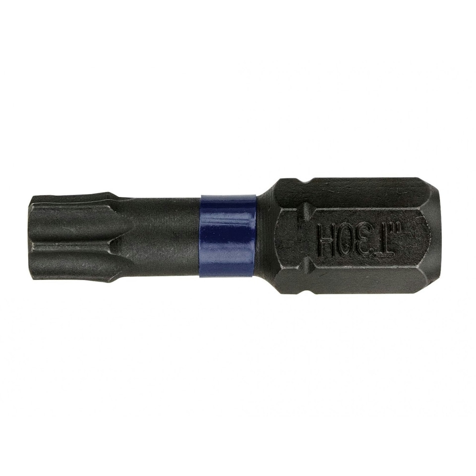 Irwin Impact Pro Performance Screwdriver Bits, Torx - Multi Colour - TX30 25mm Pack of 2