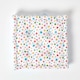 image 3 of Homescapes Cotton Multi Coloured Stars Floor Cushion - 40 x 40 cm | Multi | Multi Colour | 40 x 40 cm