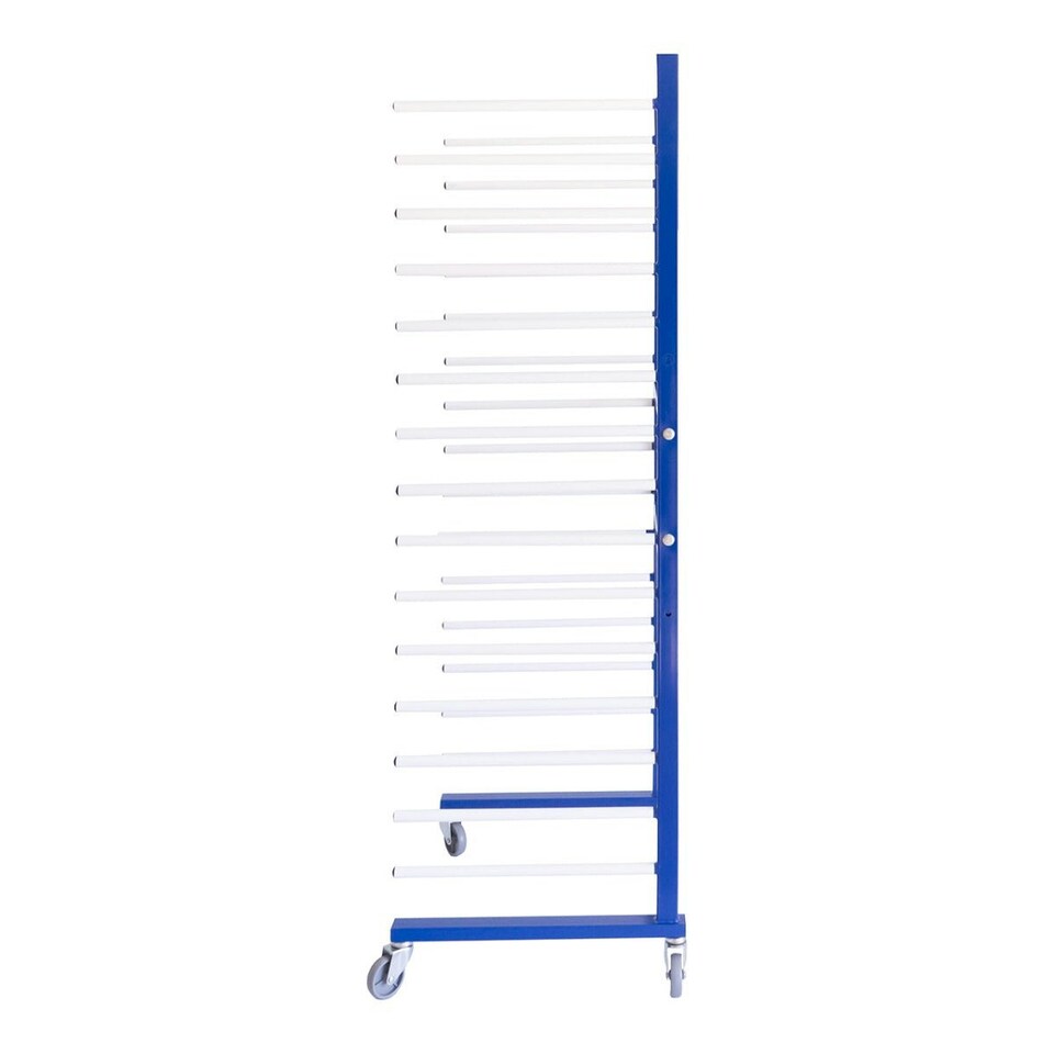 image 1 of Monster Racking Spray Drying Rack Trolley Blue
