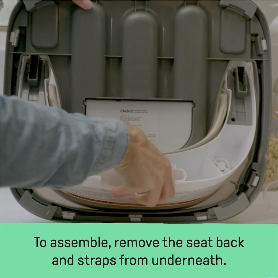 image 1 of Ingenuity Baby Base 2-in-1 Booster Feeding and Floor Seat Night Sky 16727 | Blue | Night sky | One Size | 1