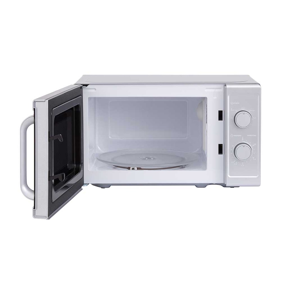 image 1 of Cookology 20L Freestanding Microwave 800W - Silver
