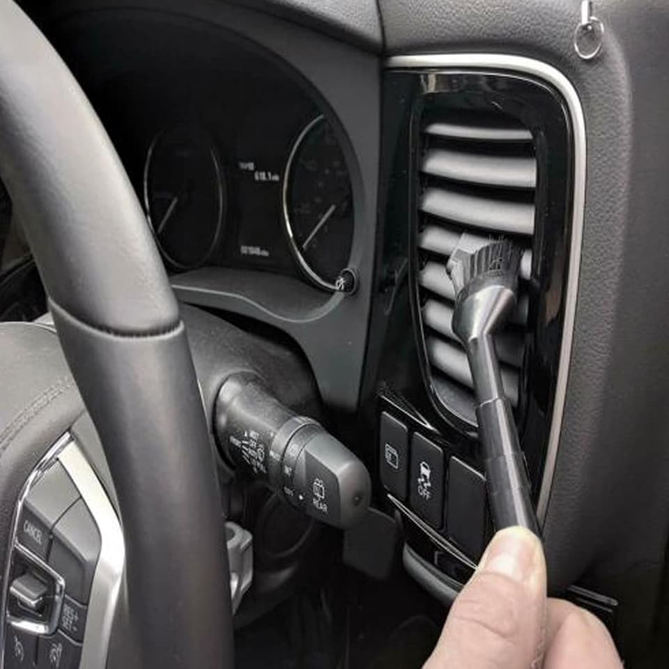 image 1 of SPARES2GO Complete Micro Tool Kit Mini Attachments Set Compatible with Numatic Henry Hetty Vacuum Cleaner 32mm PC Desk Car