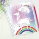 image 1 of Personalised Unicorn A5 Notebook