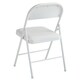 image 4 of Set of 6 Folding Dining Chairs with Metal Frame and Padded Seats