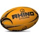 image 4 of Rhino Cyclone Rugby Ball - Fluorescent Orange - 5