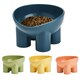 image 2 of Living and Home Pet Feeder Bowl with Non-Slip Base | Yellow