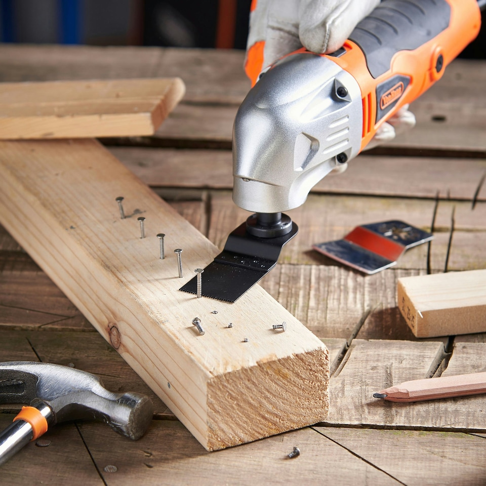 image 1 of VonHaus 280W Oscillating Multitool with Sanding Pads and Carry Case