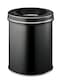 image 1 of Durable Fire Extinguishing Metal Waste Bin | TUV Certified | 15L | Black