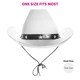 image 9 of Star Studded Cowboy Hat – Western Fancy Dress Accessory (Comes in Multiple Colours) Pink | 12
