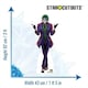 image 3 of The Joker Anime Style DC Comics Small Star Mini Cardboard Cutout 92cm