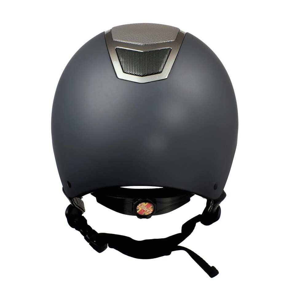 image 1 of Shires Karben Avena Riding Hat - Adult Black | Size: 56-58cm
Colour: Black