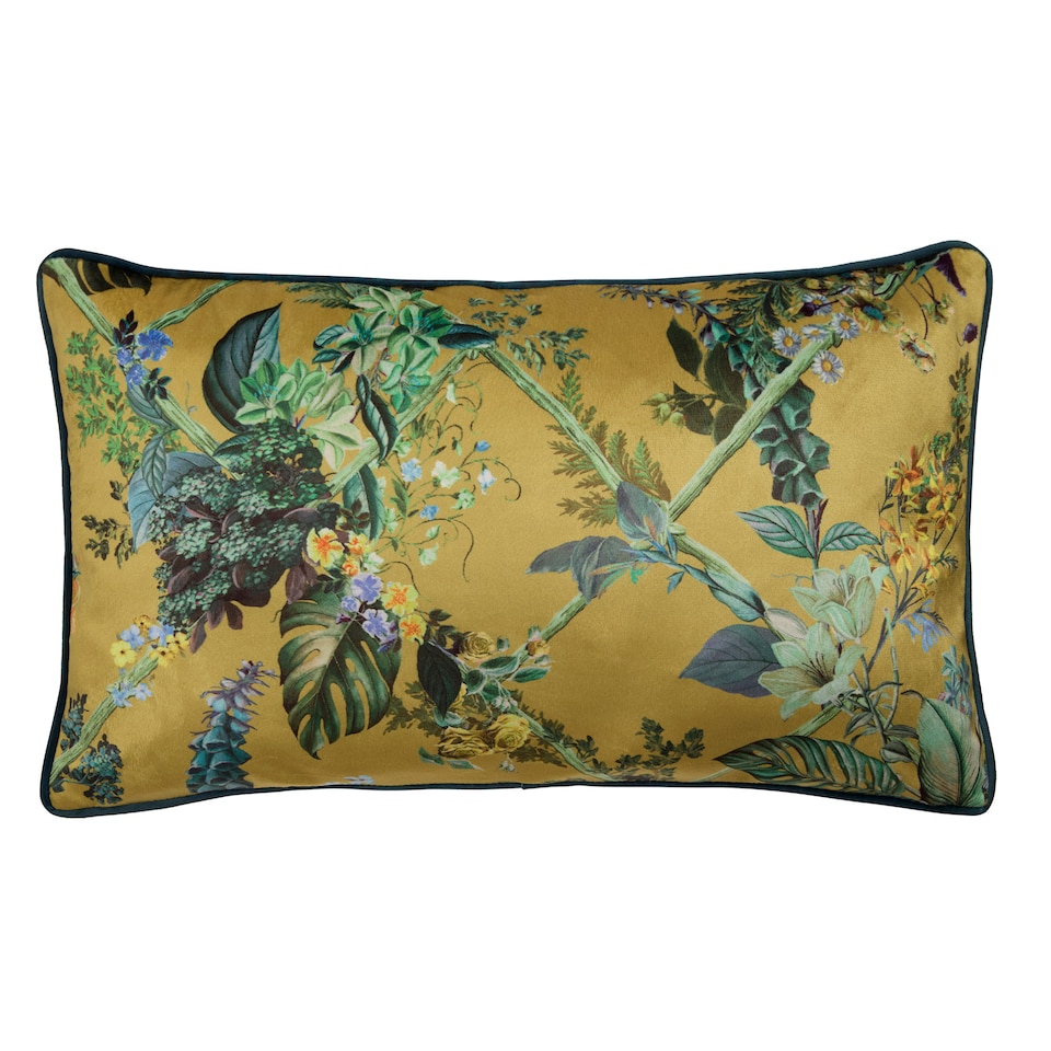 image 1 of Laurence Llewelyn-Bowen Cotswold Fantasia Dawn Cushion Cover LR Gold