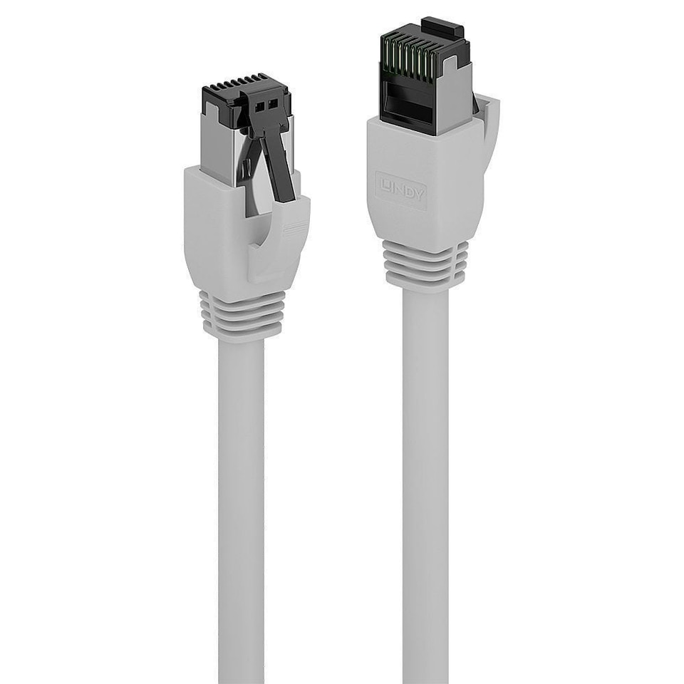 image 1 of Lindy Ethernet Cable 0.5m CAT 8 Internet cable 40Gbps 2000Mhz Network Cable, RJ45 LAN Patch Cable