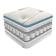 image 3 of 4ft Small Double Cool Blue Memory Foam Pocket Mattress - (120cm)