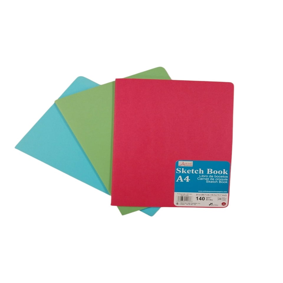 image 1 of Single A4 20 Sheets Sewing Binding Sketch Book
