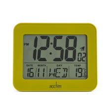 Acctim Otto Superbrite® Digital Bedside Alarm Clock Yellow | Heathland