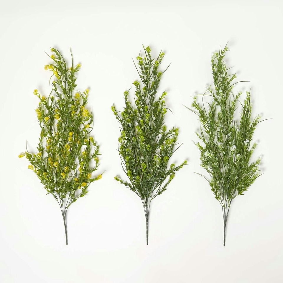 image 1 of Homescapes Artificial Trailing Plants Set of 3, 70cm
