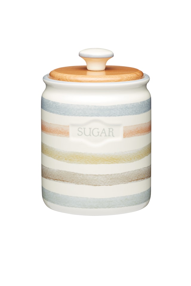 image 1 of KitchenCraft Sugar Container Cream Ceramic 800ml