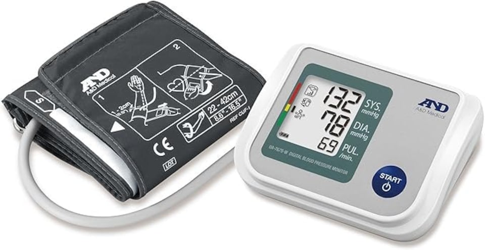 image 1 of A&D UA-767-SW Upper Arm Blood Pressure Monitor