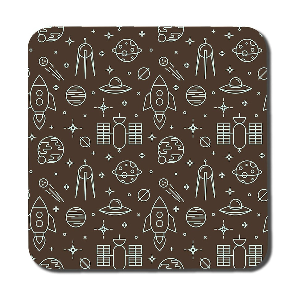 image 1 of planets and stars (Placemat & Coaster Set)