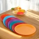 image 2 of Unbreakable Reusable Plastic Dinner Plates | Multi | 6