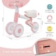 image 2 of COSTWAY Baby Balance Bike 4 Wheels Toddler First Bike Pink
