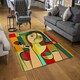 image 2 of Woman with chocolate in hand (Rug) Multi | M