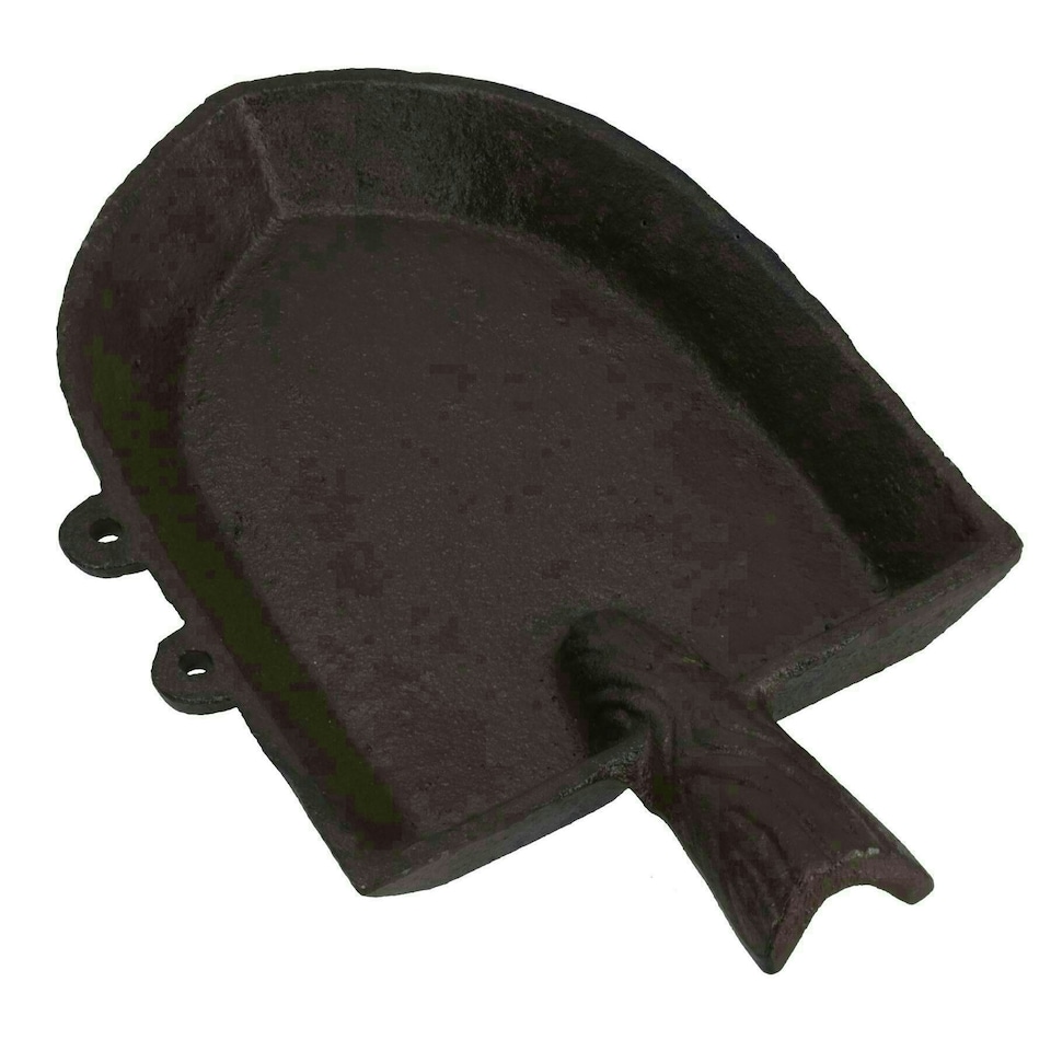 image 1 of Trowel Spade Bird Bath Feeder Cast Iron Feeder Ornament Garden House Yard