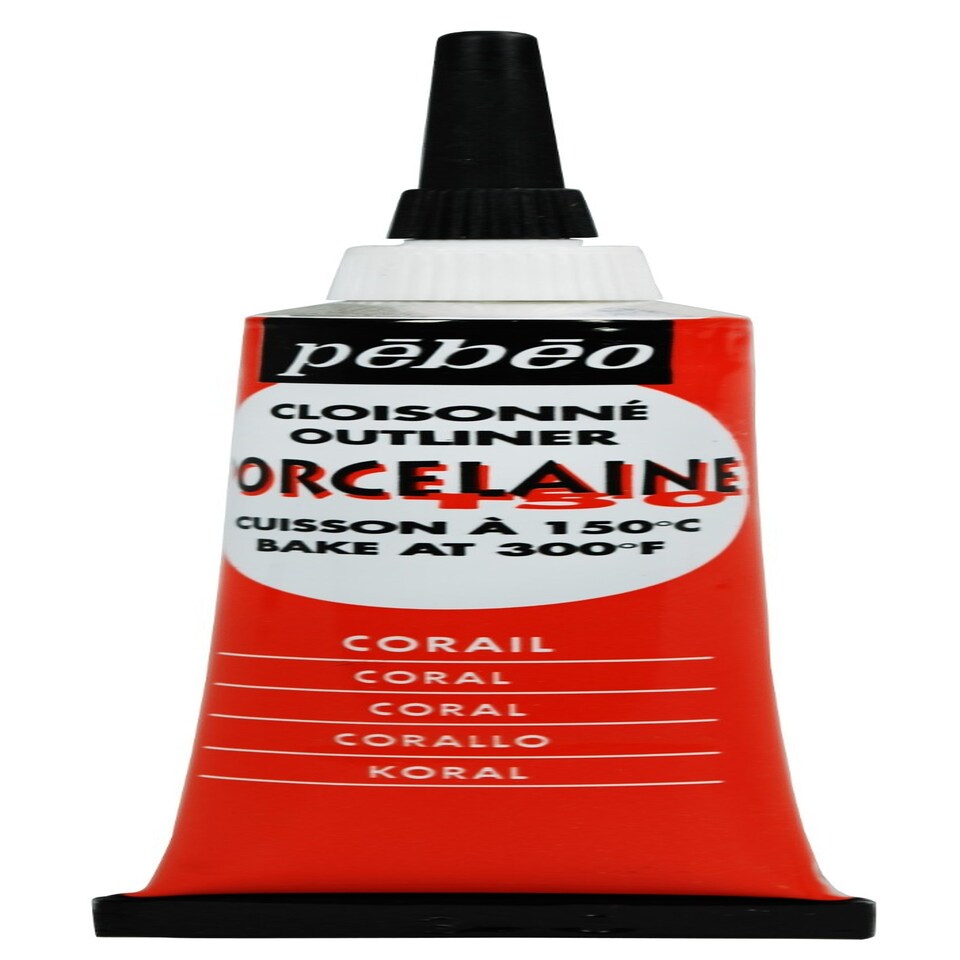 Pebeo Porc 150 Outliners Coral Multi
