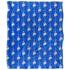 Scooby Doo All-Over Print Fred Blanket - Multicoloured - One Size