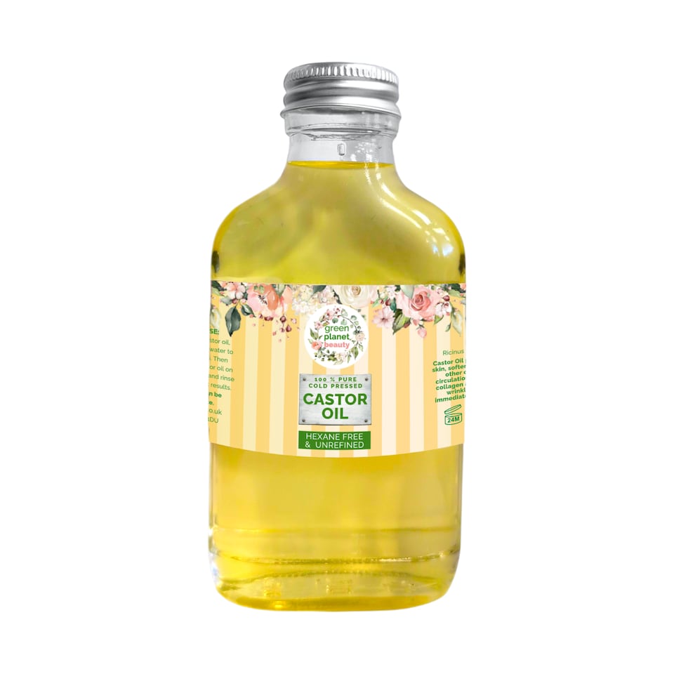 Pure Cold Pressed Castor Oil, Hexene Free