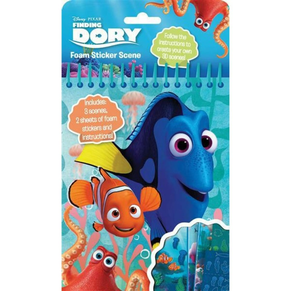 image 1 of Finding Dory Foam Sticker Scene