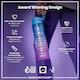 image 6 of Leak Proof 1 Litre Water Bottle, BPA Free, 1000ml (32oz) | Blue | Blue & Pink | 1L