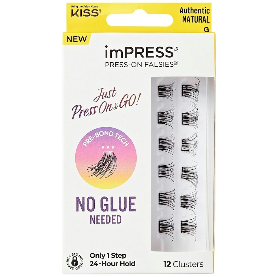 Kiss ImPRESS Press-On Falsies Authentic Natural