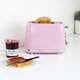 image 4 of Hamilton Beach Kettle and Toaster Set, Miami, Electric Kettle 1.7L, Wide Slot Toaster 2 Slice, Boil Dry Protection, 7 Variable Browning Levels, Flamingo Pink - HBMIAF